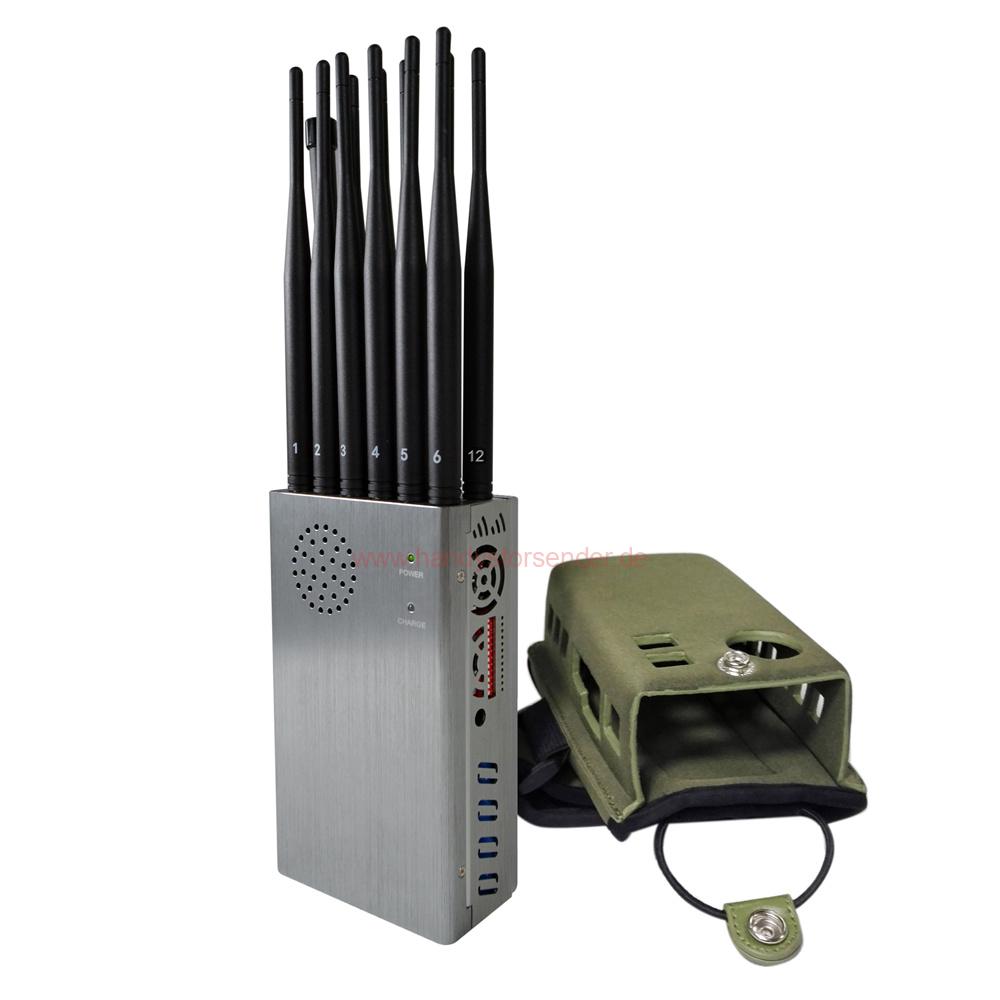 Störsender für Handys 2G 3G 4G 5G WIFI LoJack/VHF UHF RC433 - Handy  Störsender